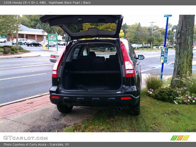 Nighthawk Black Pearl / Black 2008 Honda CR-V EX-L 4WD