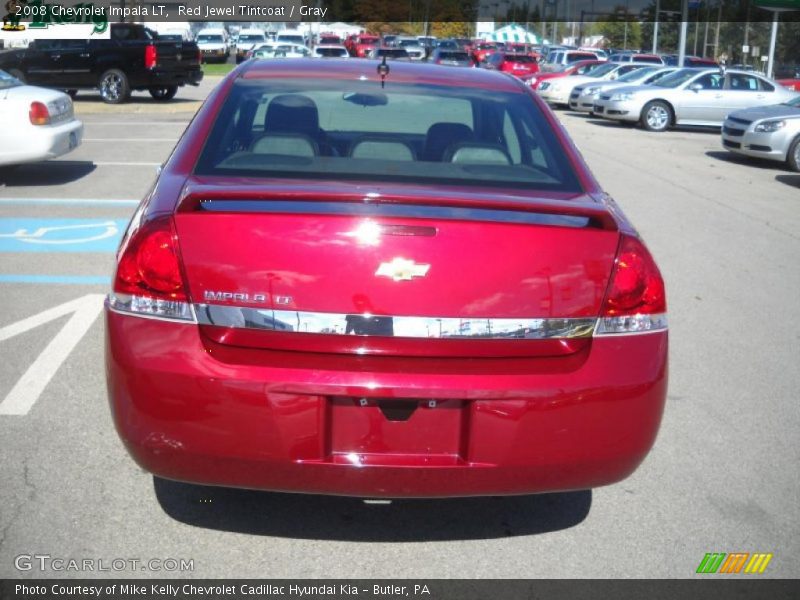 Red Jewel Tintcoat / Gray 2008 Chevrolet Impala LT