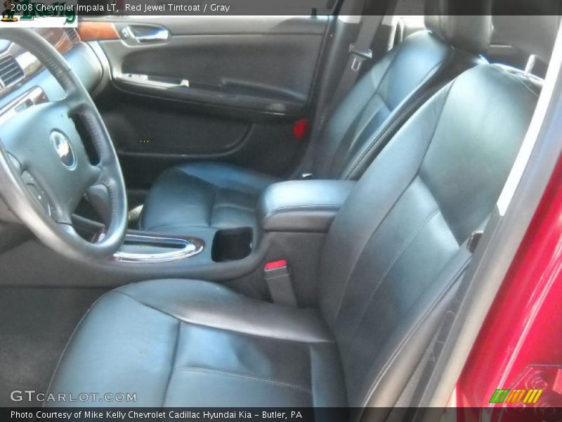 Red Jewel Tintcoat / Gray 2008 Chevrolet Impala LT