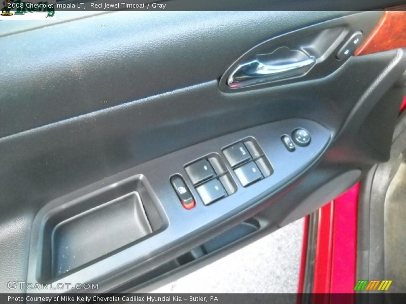 Red Jewel Tintcoat / Gray 2008 Chevrolet Impala LT