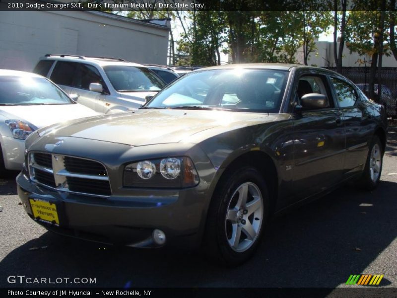Dark Titanium Metallic / Dark Slate Gray 2010 Dodge Charger SXT