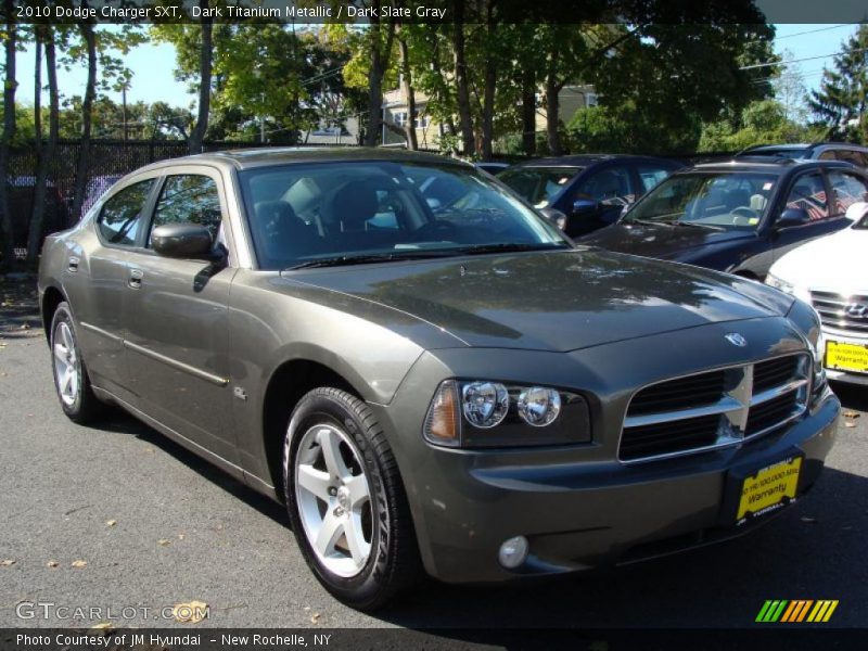 Dark Titanium Metallic / Dark Slate Gray 2010 Dodge Charger SXT