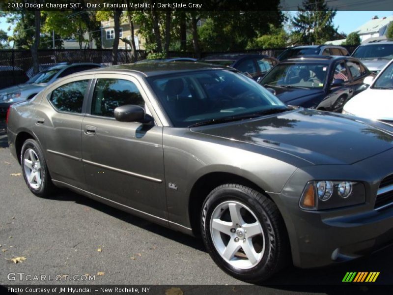 Dark Titanium Metallic / Dark Slate Gray 2010 Dodge Charger SXT