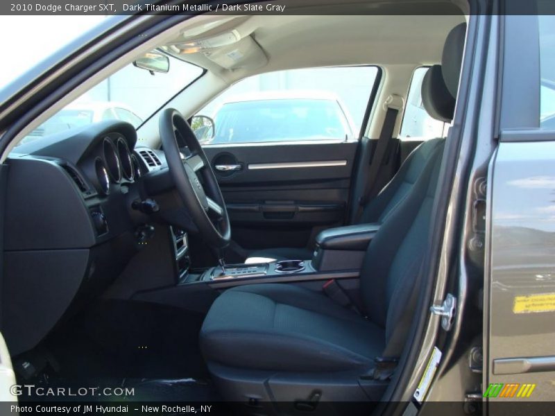 Dark Titanium Metallic / Dark Slate Gray 2010 Dodge Charger SXT