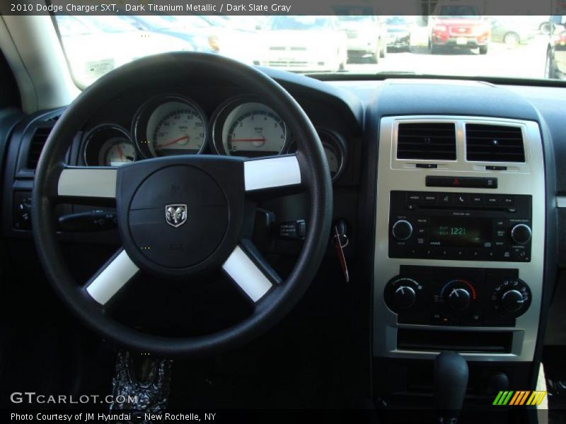 Dark Titanium Metallic / Dark Slate Gray 2010 Dodge Charger SXT