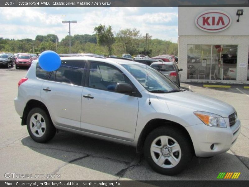 Classic Silver Metallic / Ash Gray 2007 Toyota RAV4 4WD