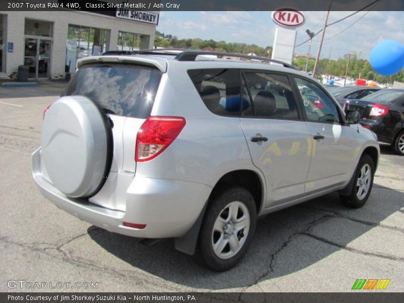 Classic Silver Metallic / Ash Gray 2007 Toyota RAV4 4WD