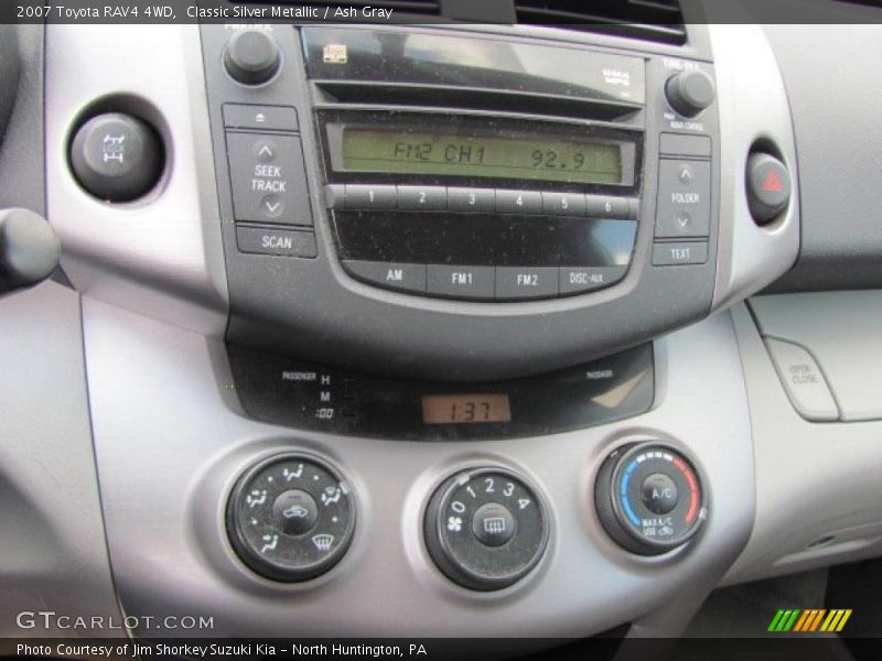 Classic Silver Metallic / Ash Gray 2007 Toyota RAV4 4WD