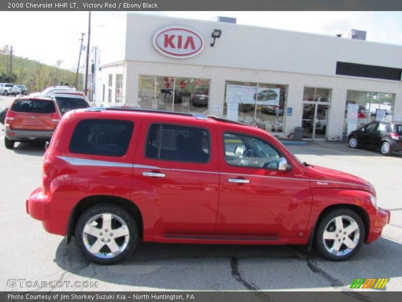Victory Red / Ebony Black 2008 Chevrolet HHR LT