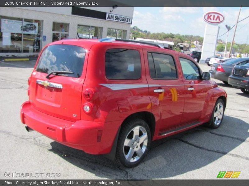 Victory Red / Ebony Black 2008 Chevrolet HHR LT