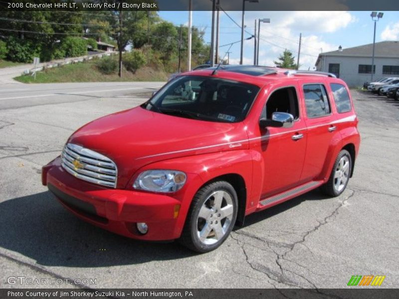 Victory Red / Ebony Black 2008 Chevrolet HHR LT