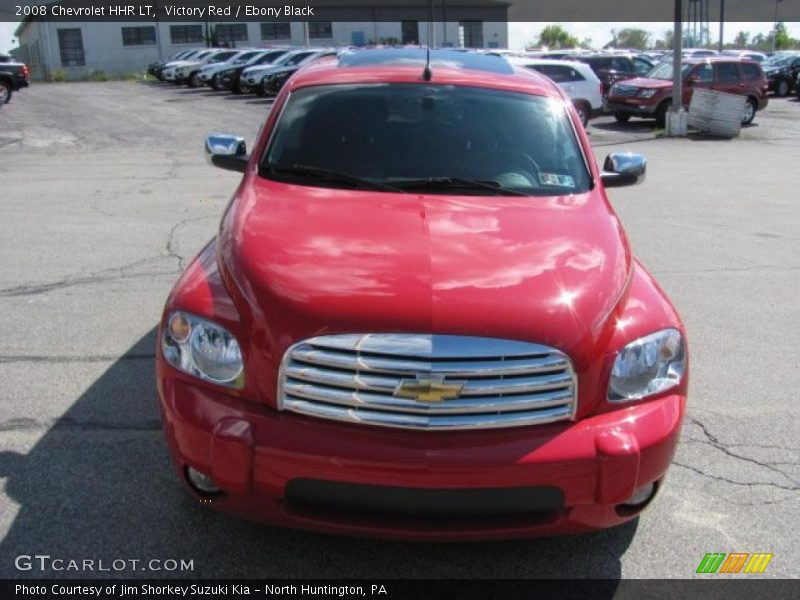 Victory Red / Ebony Black 2008 Chevrolet HHR LT