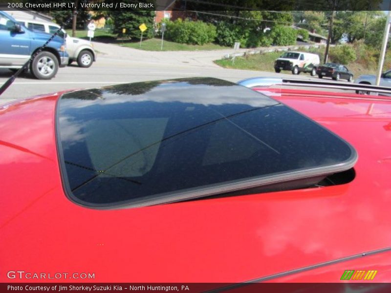 Victory Red / Ebony Black 2008 Chevrolet HHR LT