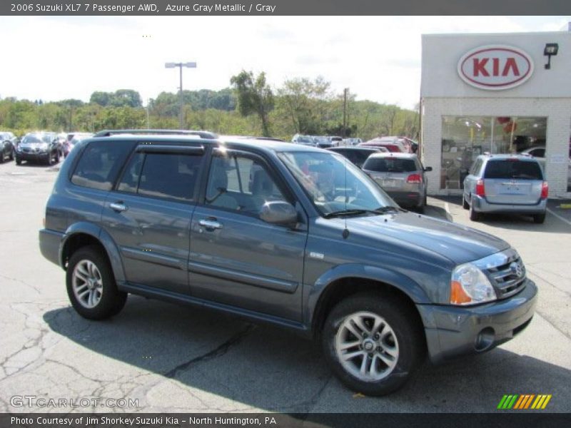 Azure Gray Metallic / Gray 2006 Suzuki XL7 7 Passenger AWD