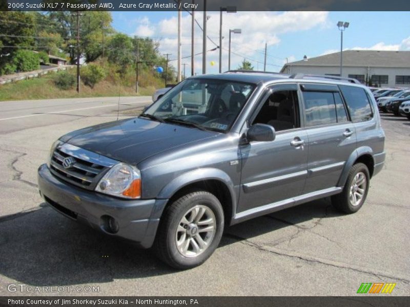 Azure Gray Metallic / Gray 2006 Suzuki XL7 7 Passenger AWD
