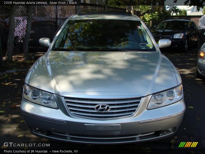 Silver Frost / Black 2008 Hyundai Azera Limited