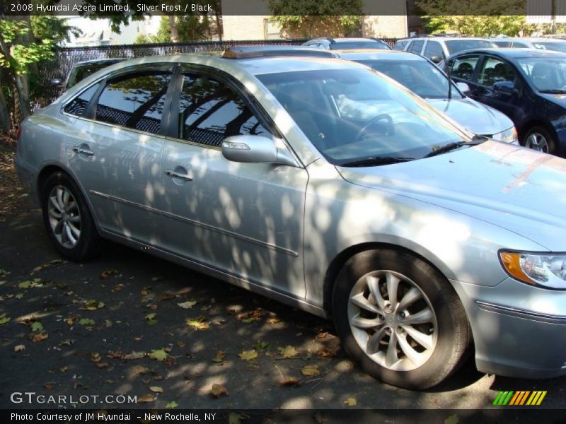 Silver Frost / Black 2008 Hyundai Azera Limited