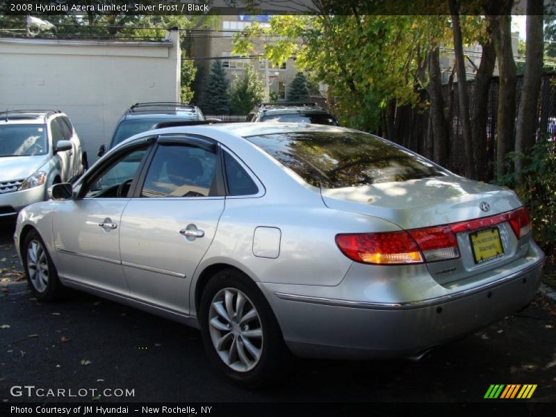 Silver Frost / Black 2008 Hyundai Azera Limited