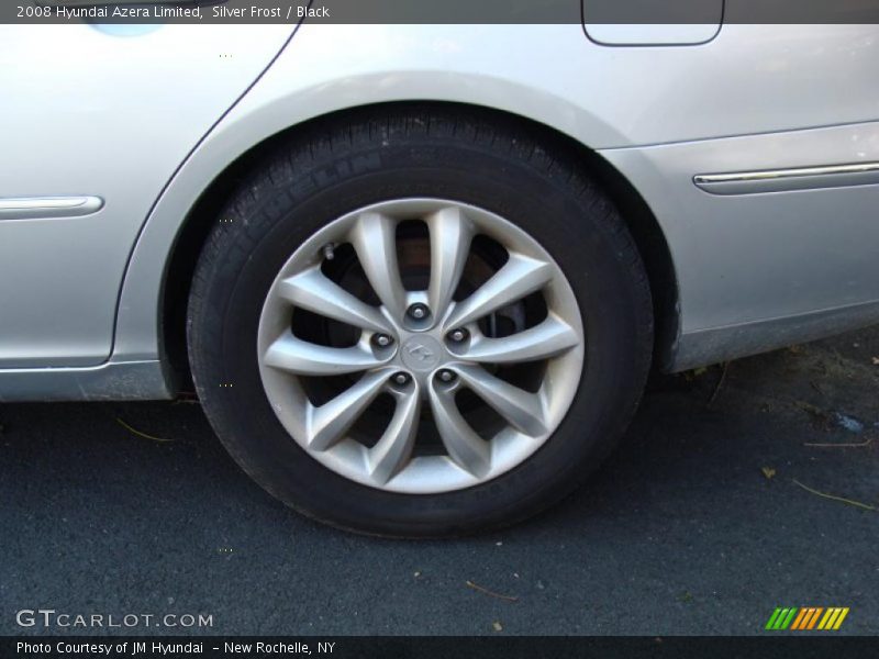 Silver Frost / Black 2008 Hyundai Azera Limited