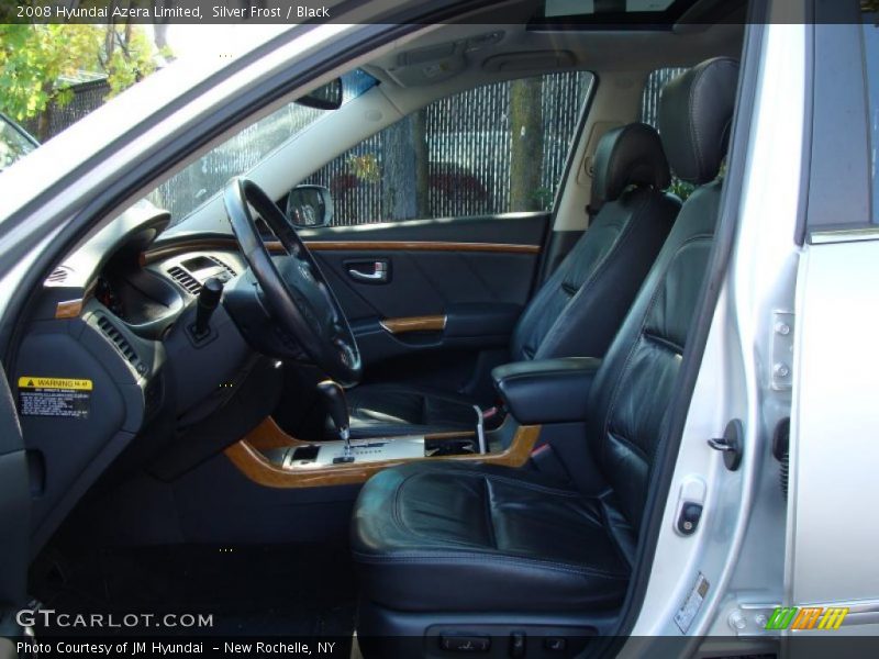 Silver Frost / Black 2008 Hyundai Azera Limited