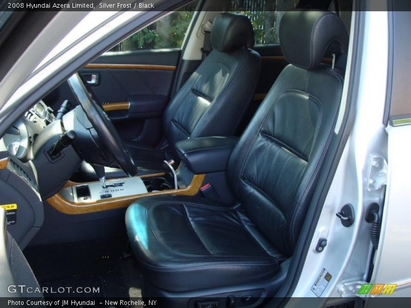 Silver Frost / Black 2008 Hyundai Azera Limited