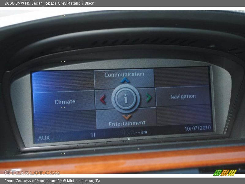 Space Grey Metallic / Black 2008 BMW M5 Sedan