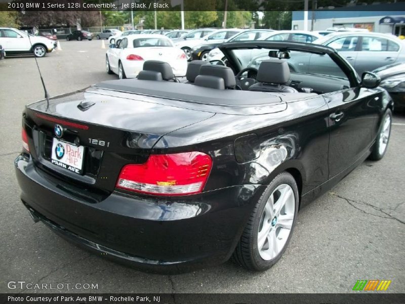 Jet Black / Black 2010 BMW 1 Series 128i Convertible