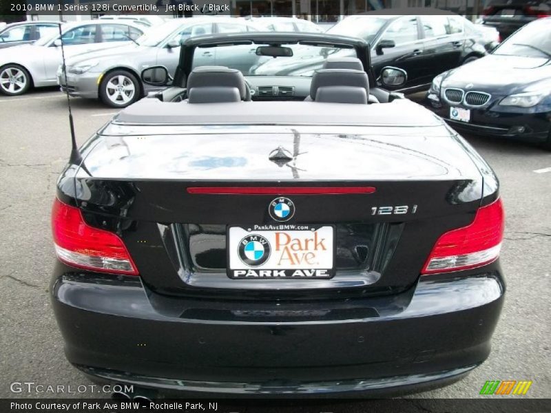 Jet Black / Black 2010 BMW 1 Series 128i Convertible