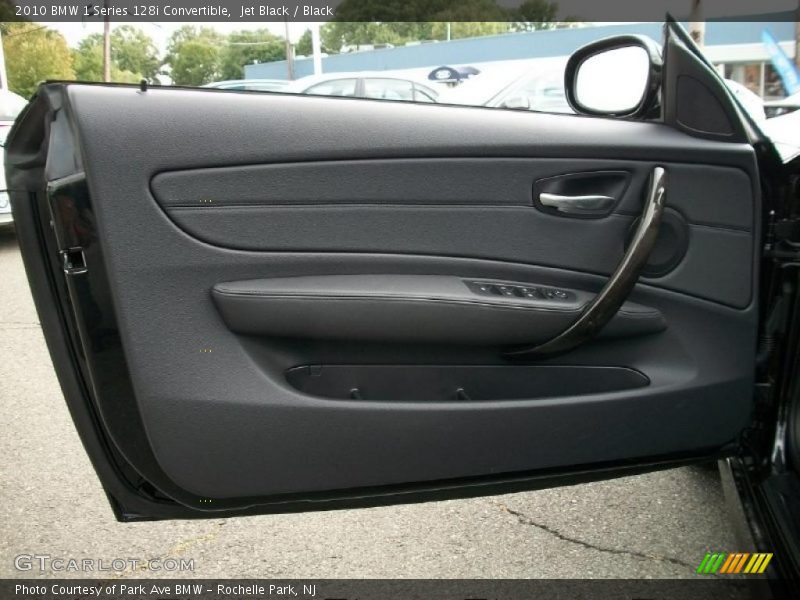 Jet Black / Black 2010 BMW 1 Series 128i Convertible