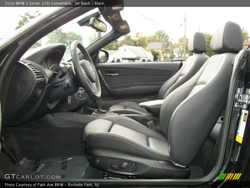 Jet Black / Black 2010 BMW 1 Series 128i Convertible