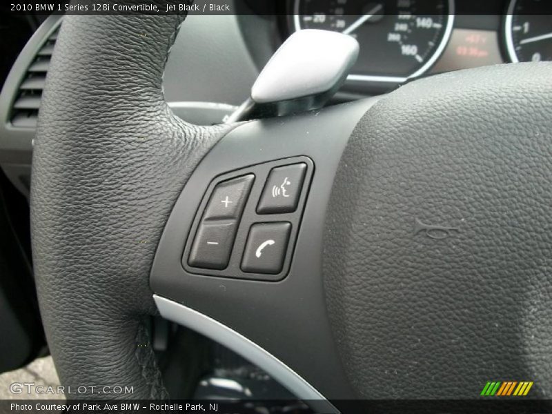 Jet Black / Black 2010 BMW 1 Series 128i Convertible