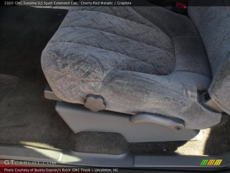 Cherry Red Metallic / Graphite 2000 GMC Sonoma SLS Sport Extended Cab