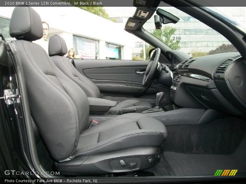 Jet Black / Black 2010 BMW 1 Series 128i Convertible