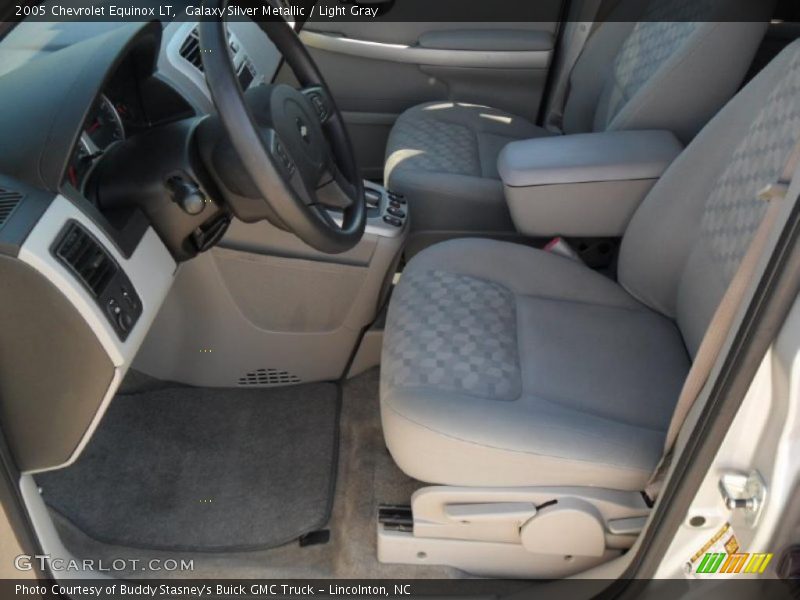 Galaxy Silver Metallic / Light Gray 2005 Chevrolet Equinox LT