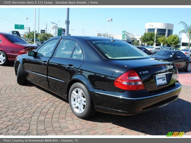 Obsidian Black Metallic / Stone 2005 Mercedes-Benz E 320 Sedan