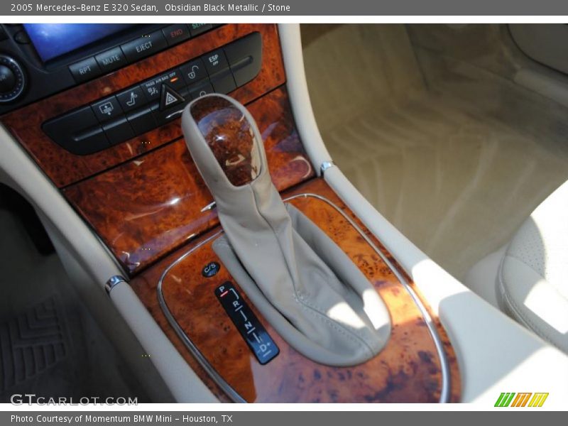 Obsidian Black Metallic / Stone 2005 Mercedes-Benz E 320 Sedan