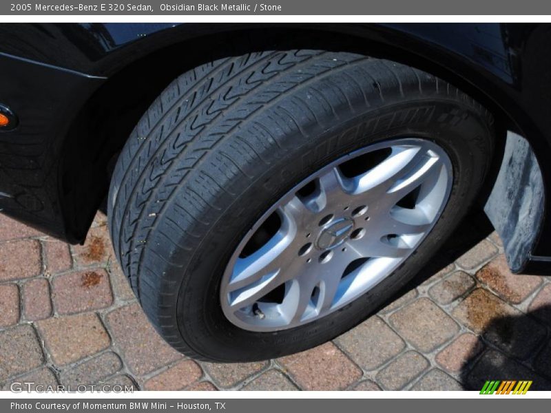 Obsidian Black Metallic / Stone 2005 Mercedes-Benz E 320 Sedan
