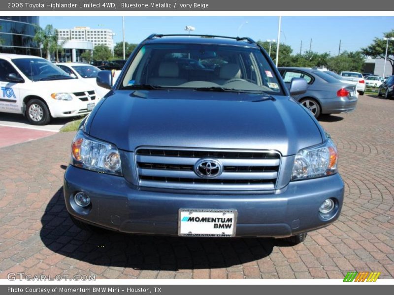 Bluestone Metallic / Ivory Beige 2006 Toyota Highlander Limited 4WD