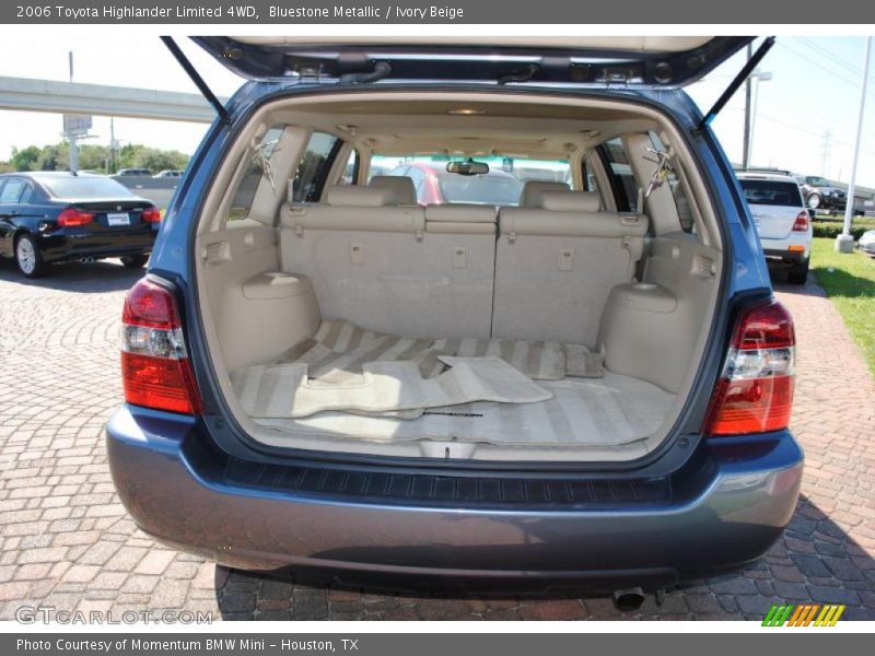 Bluestone Metallic / Ivory Beige 2006 Toyota Highlander Limited 4WD