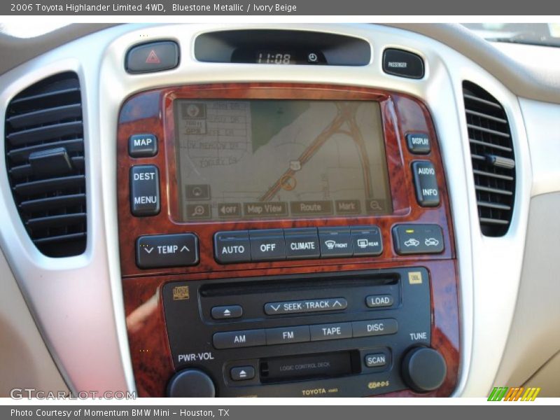 Bluestone Metallic / Ivory Beige 2006 Toyota Highlander Limited 4WD