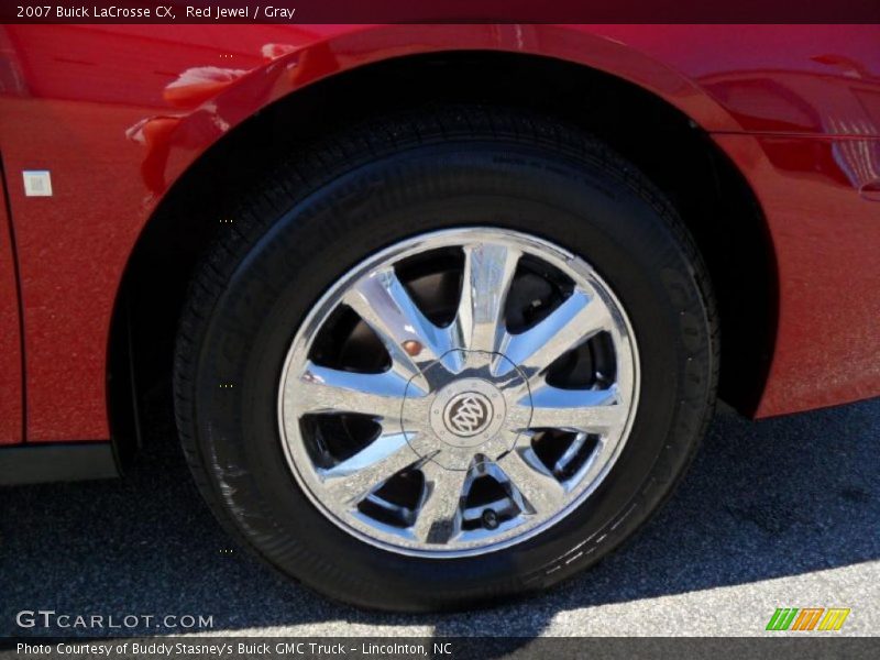 Red Jewel / Gray 2007 Buick LaCrosse CX