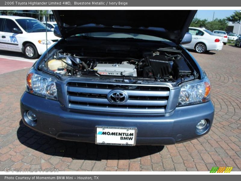 Bluestone Metallic / Ivory Beige 2006 Toyota Highlander Limited 4WD