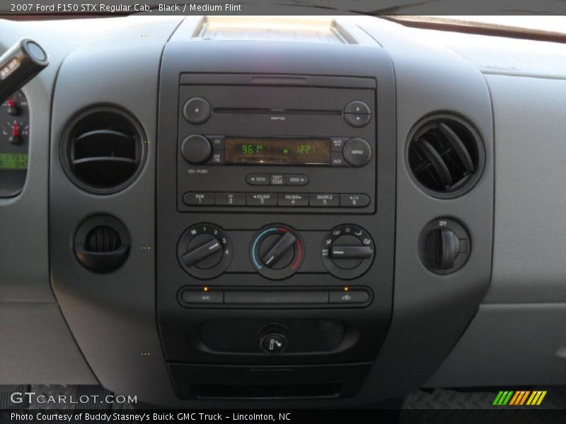 Black / Medium Flint 2007 Ford F150 STX Regular Cab