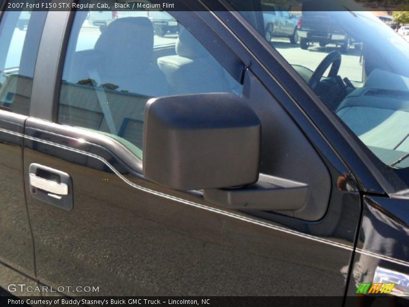 Black / Medium Flint 2007 Ford F150 STX Regular Cab