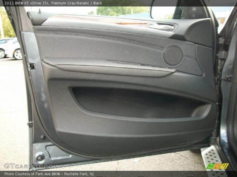 Platinum Gray Metallic / Black 2011 BMW X5 xDrive 35i
