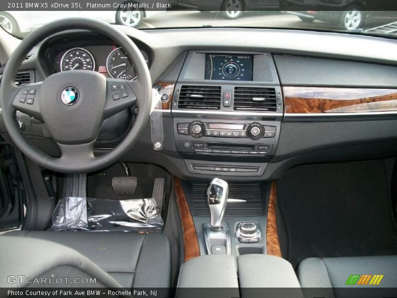 Platinum Gray Metallic / Black 2011 BMW X5 xDrive 35i