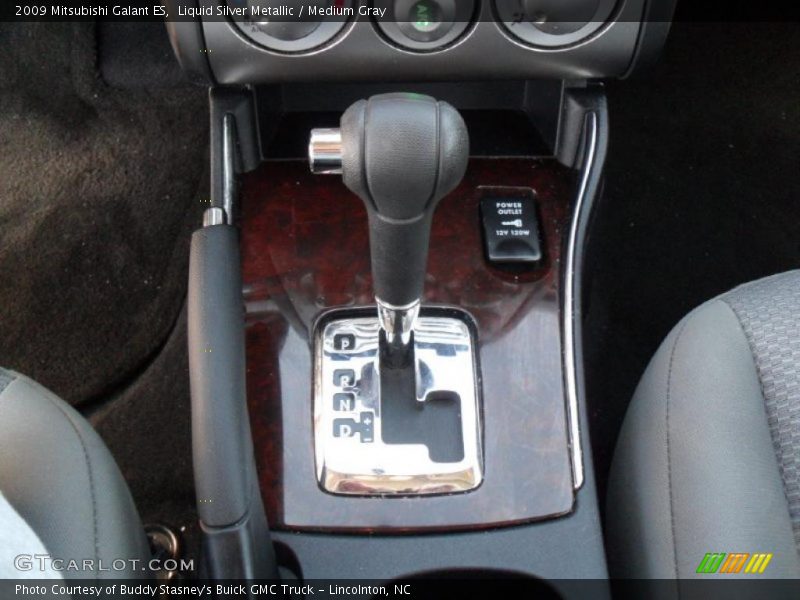 Liquid Silver Metallic / Medium Gray 2009 Mitsubishi Galant ES