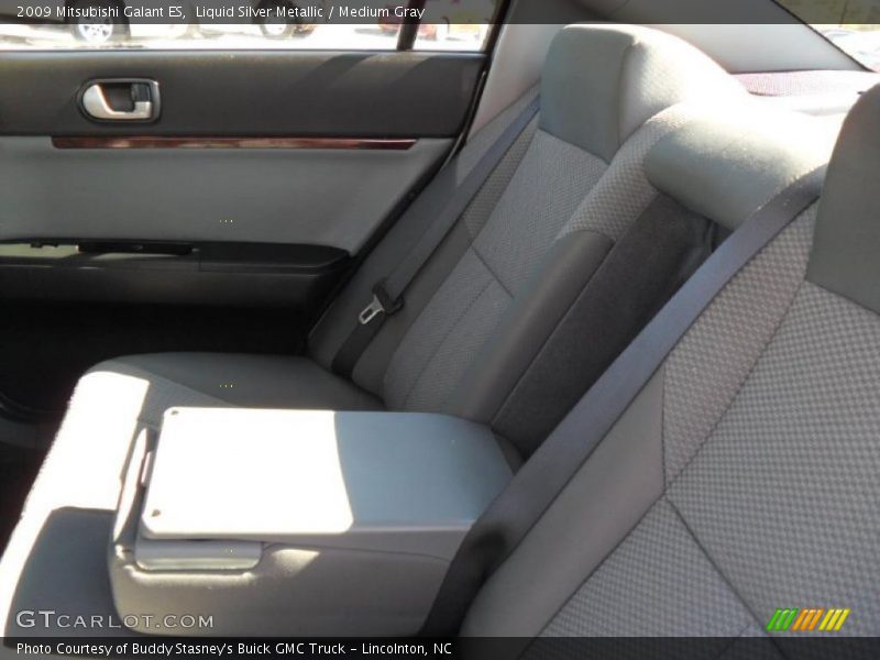Liquid Silver Metallic / Medium Gray 2009 Mitsubishi Galant ES