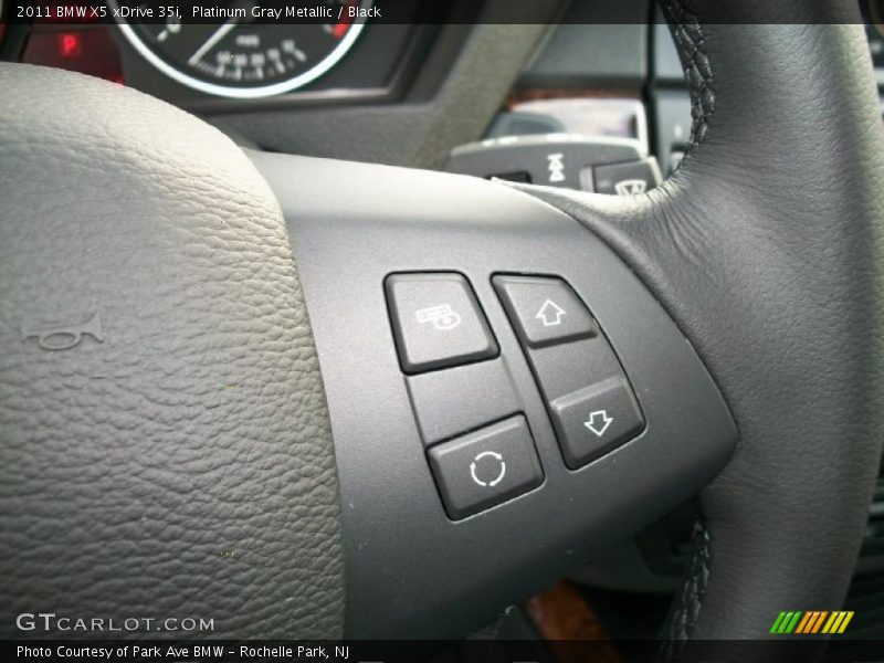 Platinum Gray Metallic / Black 2011 BMW X5 xDrive 35i