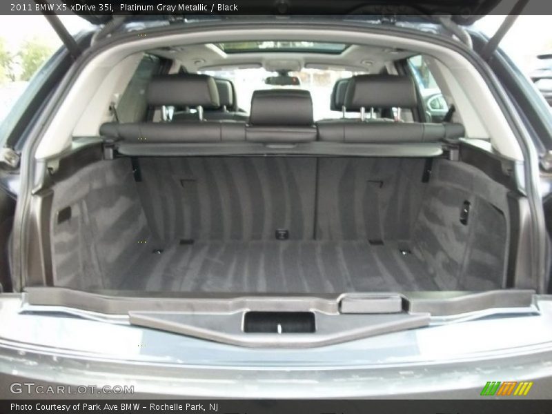 Platinum Gray Metallic / Black 2011 BMW X5 xDrive 35i